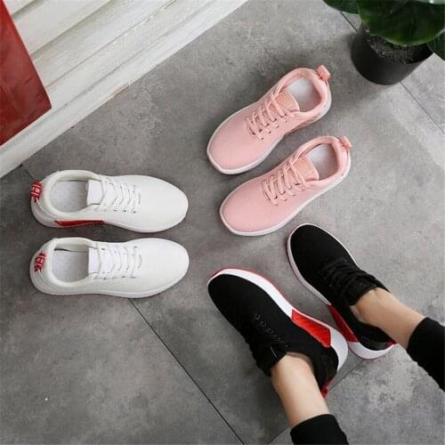 2020 Women Fashion Casual Shoes Woman Comfortable Breathable Mesh Flats Female Platform Sneakers Womens shoes