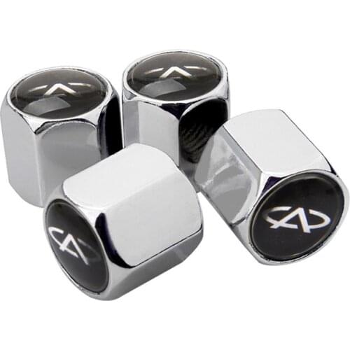 Car Styling Accessories Wheels Tire Valve Stem Caps For Chery Fulwin QQ Tiggo 3 5 T11 A1 A3 A5 Amulet M11 Fora Autos Sticker