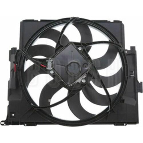 Car Fan hood and fan 2012-b mwF20 116d 116i 118d 120d 320d F30 316d N47N 318d Water tank electronic cooling fan assembly