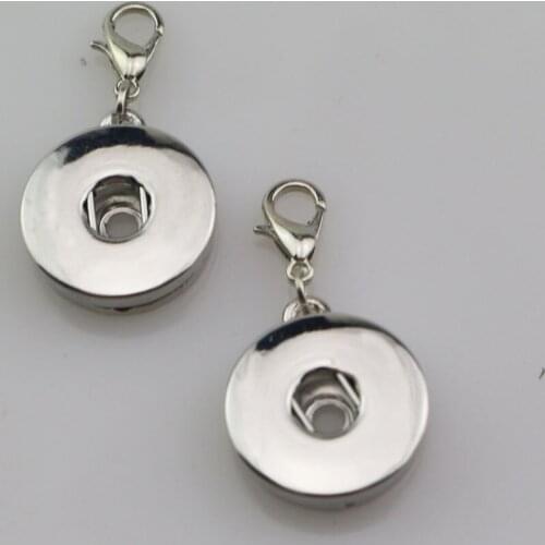 Free ePacket shipping 50pcs 18mm diy snap jewelry charms diy snap button charms findings for snap pendants bracelets