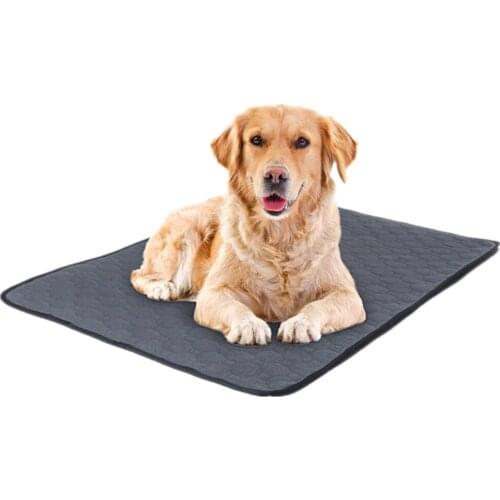 Washable Dog Pet Diaper Mat Urine Absorbent Diaper Mat Waterproof Reusable Training Pad Car Seat Cover