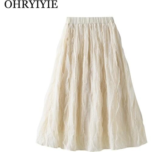 Женские пышные юбки OHRYIYIE China At AliExpress