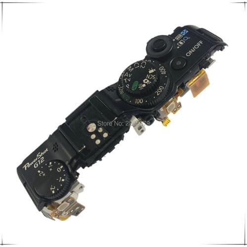 Original Repair Parts For Canon G12 Top Case Cover Ass'y With Shutter Button Power Switch Unit
