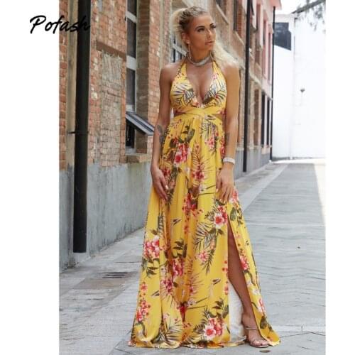 POFASH Floral Summer Dresses