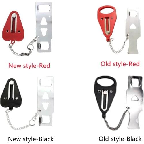 Portable Door Lock Home Security Travel Lock for Additional Safety and Privacy in School Lockdown AirBNB Hotel Apartment #40