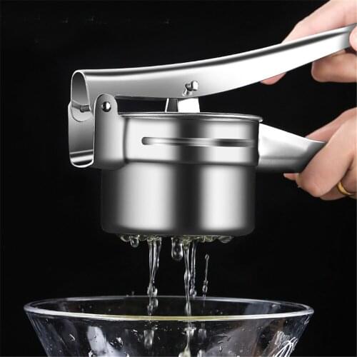 304 Stainless Steel Manual Fruit Juicers Vegetable Dehydrator Garlic Masher Portable Blender Kichen Accessories