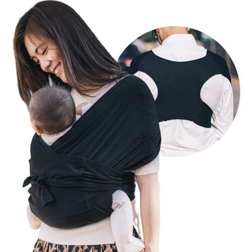 Baby Carrier Sling Wrap Multifunctional Four Seasons Universal Front Holding Type Simple X-Shaped Carrying Artifact Ergonomic