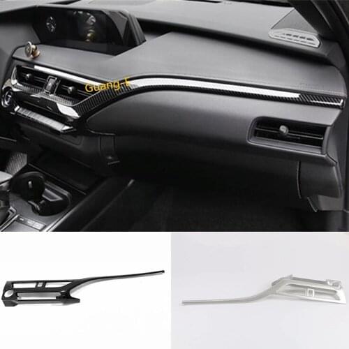 For Lexus UX 200H 250H 260H 2019 2020 Car Cover Inner Control Trim ABS/Carbon Fiber Middle Air Conditioning Switch Outlet Vent