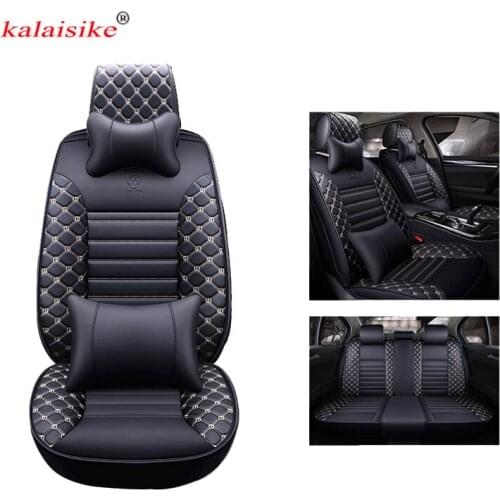 Kalaisike high quality leather universal car seat covers for Besturn B30 B50 B70 X40 B90 X80 car styling auto accessories