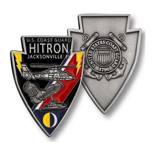 U.S. Coast Guard USCG Challenge Coin hot sales Military Coins engrave metal coin cheap custom coins