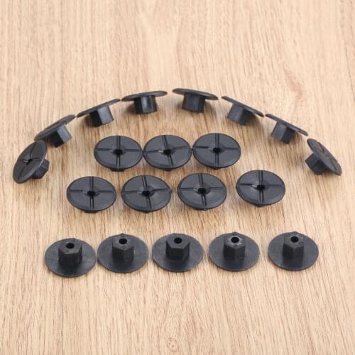 20Pcs 4mm Car for Fender Mud Flap Splash Guard Wheel Arch Bumper Panel Fastener Clip Fit For Mercedes K90