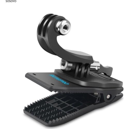 New Backpack Clip Clamp 360 Degree Rotary Fixed Mount bracket For Gopro Hero 7 6 5 DJI OSMO action Sports Camera Accessories