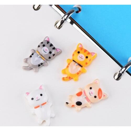 ZOCDOU 1 Piece Merry Cat Kitty Japan German Small Statue Mini Figurine Crafts Ornament Miniatures Play House Car Desk DIY Decor