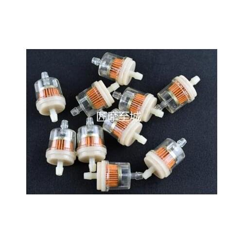 10pcs Universal Motocross ATV Dirt bike Off Road Motorcycle Fuel Filter Replacement Accessories for Honda Kawasaki Yamaha