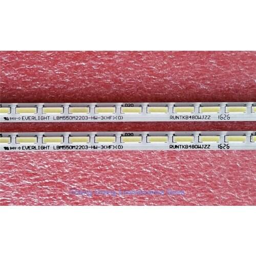 2PCS/set 100%NEW LED LCD-55SU560A561A LBM550M2203 600MM 66LED LBM550M2203-HW-3 RB285WJ