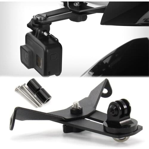 Motorcycle Accessories Driving Recorder Camera CNC Aluminum Bracket For BMW R1200RT LC R1250RT 2014-2020 R 1200 RT LC R 1250 RT