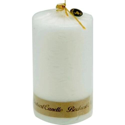 Cylinder Shape Candle White 7x12 cm candles and scents свечи и ароматы velas y aromas