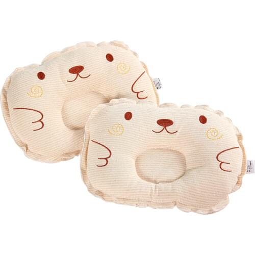 Dajinbear Organic Baby Pillow Newborn Shape Pillow Cotton Baby Sleeping Pillow Baby Weeping Willow Soft Newborn Shape Pillow