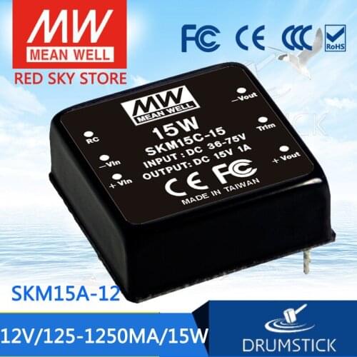 Transmit MEAN WELL Taiwan DKM10A/10B/10C/10E-12V/15V 10W module power supply