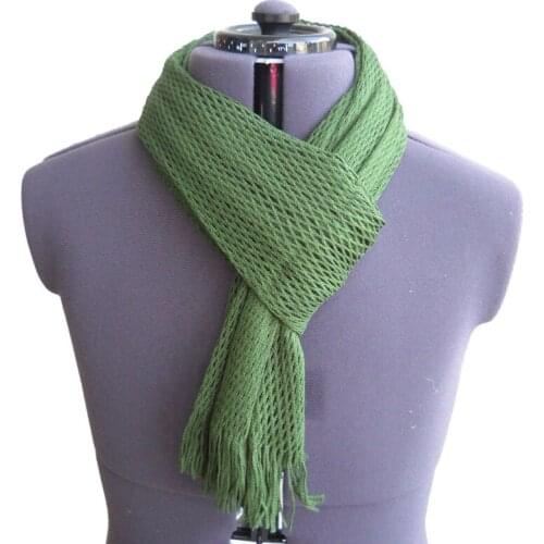 Italian army green colors camouflage mesh scarf vegetato