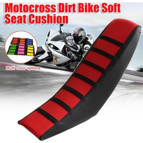 Soft Motorcycle Seat Cushion Cover for KTM Dirt Bike Seat Cushion Cover Protector for Honda Kawasaki Suzuki Motorcycle Supplies