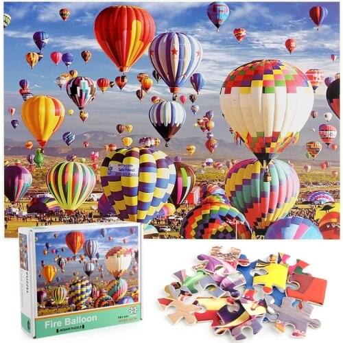Hot Air Balloons Puzzle 1000 Pieces Jigsaw Puzzle for Adults Kids