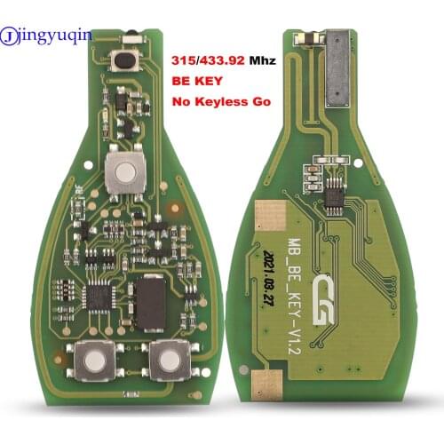 Jingyuqin CG MB BE Key-V1.2 Pro For Benz FBS3 221/216/164 /251 315/433MHZ 3 Button For CGDI MB Programmer