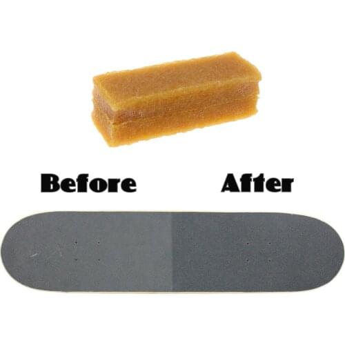 Rubber Skateboard Grip Tape Cleaning Cube for Keeping Skateboard Performs and Shoes Clean