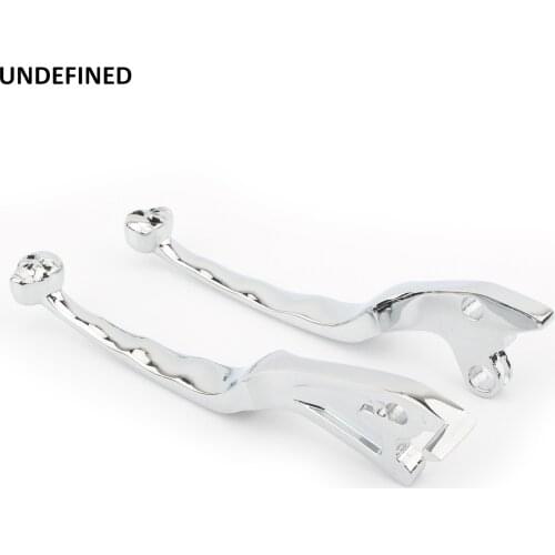Motorcycle Brake Clutch Levers Chrome Skull Shiffter Lever For Suzuki Boulevard S50 S83 C90 05-07 Intruder 800 1400 1500 98-04
