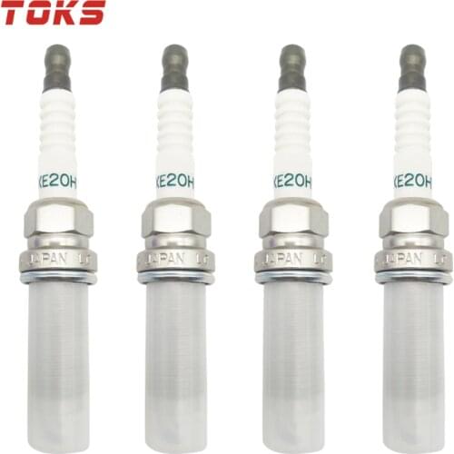 TOKS 4pcs/lot Iridium Spark Plug 22401-ED71B for Nissan 22401-ED71B 22401ED71B 3436 FXE20HE11 IXEH20ETT