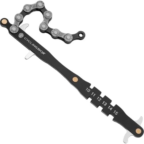 CYCLING BOX Bike Chain Whip Tool Kit Universal Bicycle Freewheel Chain Whip Tool for Cassette Tourney