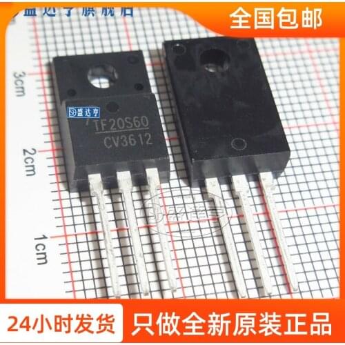 10Pcs/Lot AOTF20S60 TF20S60 20A 600V TO220F DIP MOSFET Transistor NEW Original In Stock