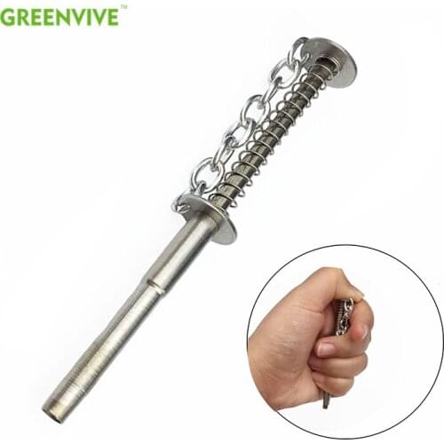 10PCS Professional Beekeeping Beekeeping Bee Pollen Collector Tool Professional Suction Stainless Steel Beehive Pollen Grip