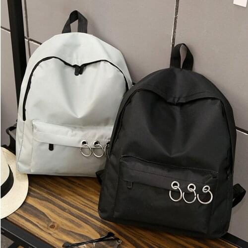 2019 Fashion Womens Canvas Backpack School bag For Girl Ladies Teenagers Casual Travel bags Schoolbag Bagpack