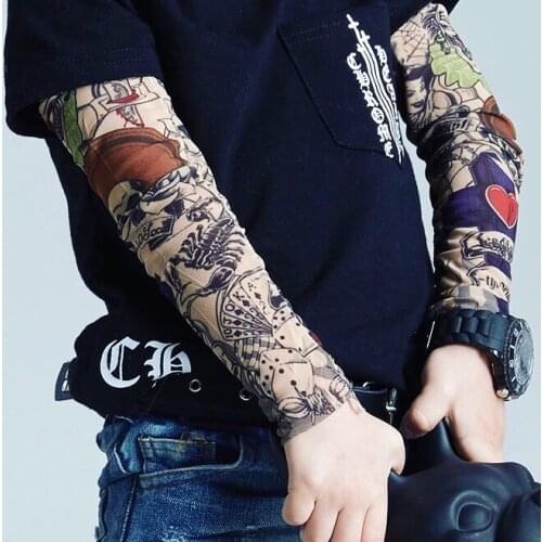 Kids Tattoo Sleeves Children Tattoo Arm Sleeves Fake Tattoo Sleeves Body Art For Boys Girls 500PCS