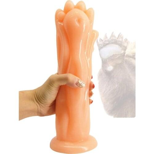 Simulated penis anal plug environmental silicone adult game toy sex products meaty posterior chamber anal reaming device stimula