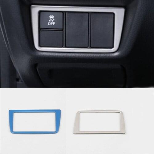 For Honda Accord Sedan 10th 2018 2019 2020 2021 Car Cover Stainless Steel Front Head Fog Light Lamp Switch Trim Frame