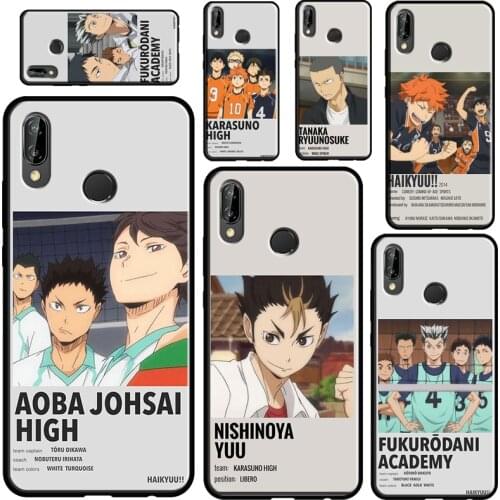 Anime Haikyuu Love Volleyball For Huawei Nova 5T Mate 20 Lite P Smart 2019 2021 Case For Huawei P30 P40 Lite P10 P20 Pro