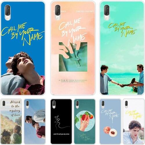 Call Me By Your Name Case For Sony Xperia X XA XA1 XA2 Ultra L1 L2 L3 XZ3 M4 Aqua Z3 Z5 Premium E5 XZ XZ1 XZ2 Compact Cover