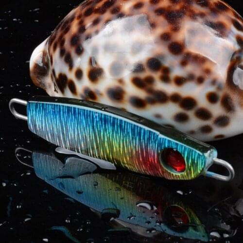 Gorgons High Quality Saltwater Fishing Tackle 7cm 32g Metal Jigs Slow Jigging Glow Lead Fishing Jigs Lure Artificial Bait