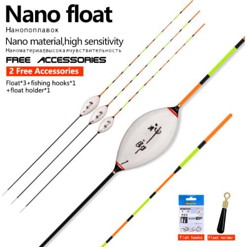 Fresh Water Boya Composite Nano Fishing Float Good Quality Flotador Carp Buoy Shallow Water Bobber River Fishing Accessories