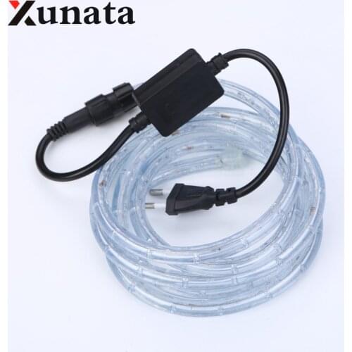 Round Two-wire LED Strip 220V Neon light 36LEDs/m Flexible LED Light Lamp Outdoor Christmas decoration light 1m 5m 20m 100m