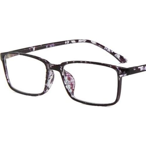 Fashion Glasses Women & Men Optical Eyewear Simplicity Eyeglasses Unisex Rectangle Frame Anti-UV Spectacles