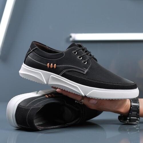 Casual Casual for black zapatos genuine scarpe leather sapato mens man Sneaker shoes classic 2020 mens fashion summer couro men