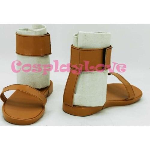 Custom Made Fairy Tail Wendy Sandal Cosplay Boots Shoes For Christmas Halloween Festival Birthday CosplayLove