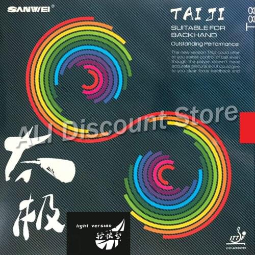 SANWEI TAIJI Super light pips in table tennis Rubber with sponge for ping pong paddle