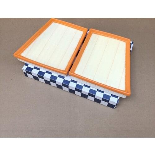 1Pair Auto Air Filter Element Suit for Bentley Continental Flying Spur GT/GTC / 4.0T OEM NO 3W0129319 3W0129320