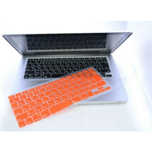 10X Silicone Keyboard Cover Skin for Macbook Pro Air 13 15 17 Japan Japanes jp version Keyboard Laptop Protector MEAFO