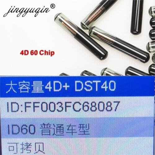 4D60 Transponder Chip For Ford Connect Fiesta Ka Mondeo fit Jaguar ID60 Glass High Quality Blank Car Key Immobilizer Chip