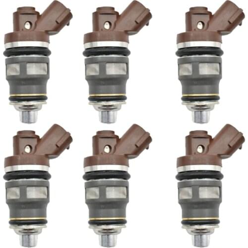6pcs/lot 840CC High quality For Toyota MR2 Celica Supra Turbo 3SGTE 2JZGTE Fuel Injector/Nozzle OEM 1001-87092